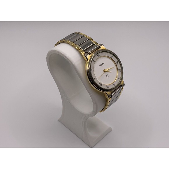 Ladies Gucci Watch 18k Gold Bezel - Paris 3228 Vintage For Parts/Not Working - Picture 8 of 14